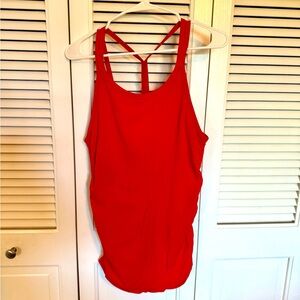 Red Sleeveless Women's top